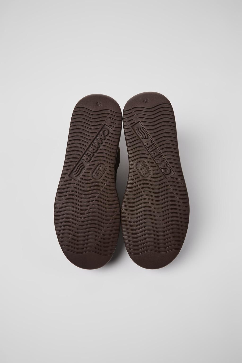 캠퍼 친환경 레트로 버건디 스니커즈 Runner K21 K201582-002 BURGUNDY - 상세 이미지 5