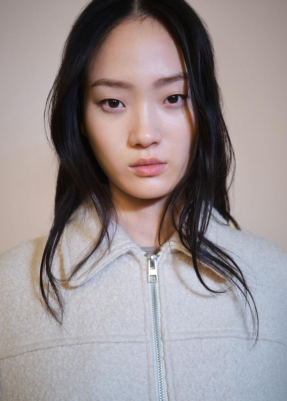 망고 크롭 울믹스 베이직 포켓 집업 재킷 17187678 BEIGE - 상세 이미지 5
