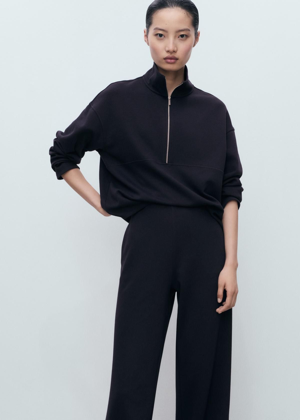 망고 베이직 코튼 조거 팬츠 17065167 AZUL MARINO - 상세 이미지 4