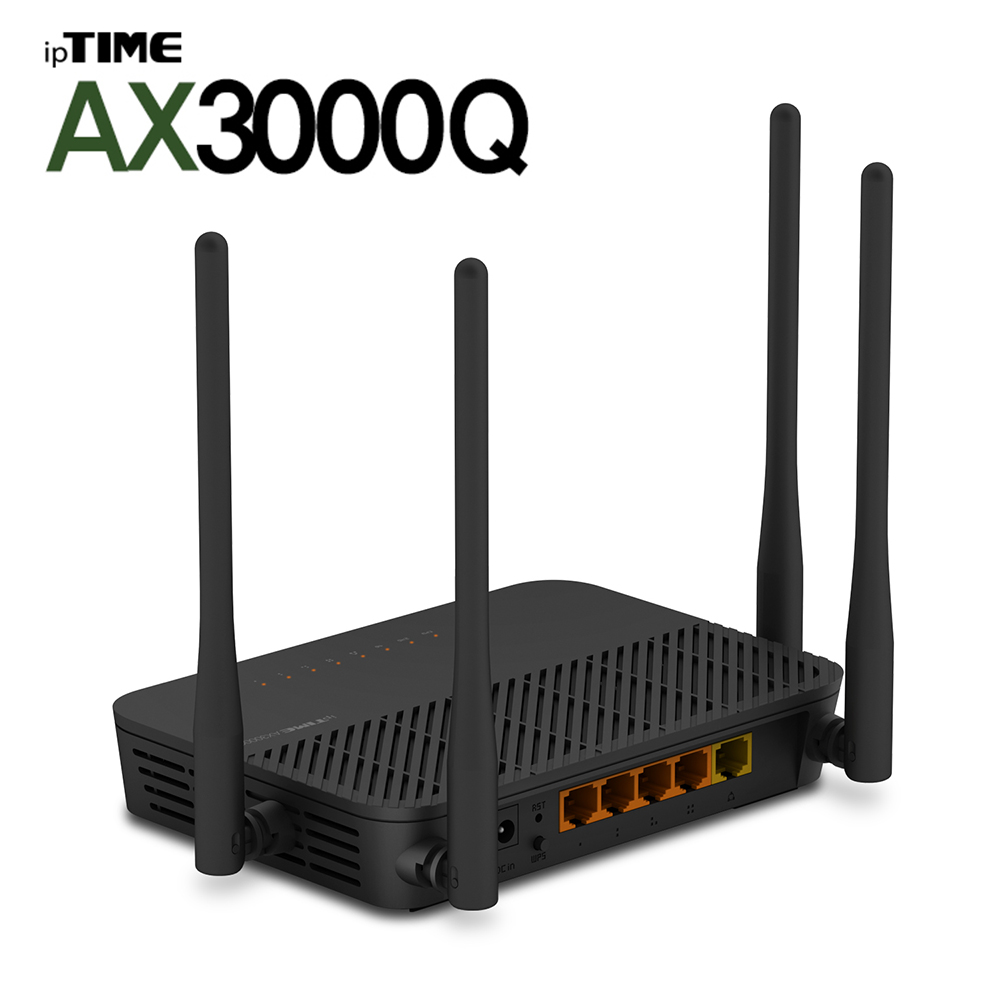 ipTIME 기가유선 AX3000Q 무선공유기 5GHz 듀얼밴드