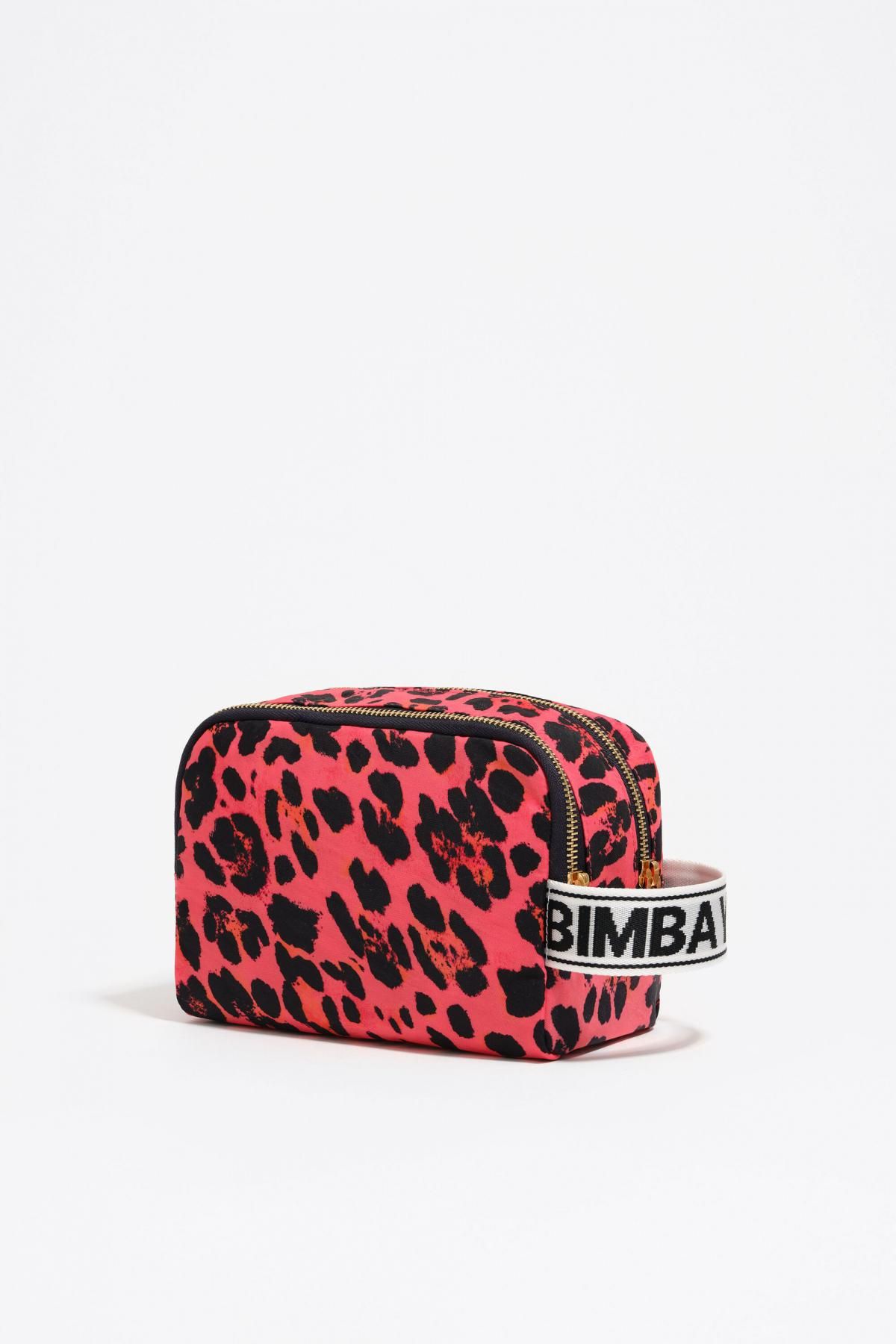 빔바이롤라 레오파드 일렉트릭핑크 나일론 멀티 코스메틱 파우치 252BBK457.11340 LEOPARD ELECTRIC PINK - 상세 이미지 4