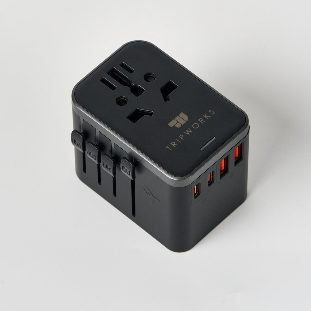 여행용 멀티어댑터 해외 PD 35W C타입 초고속충전 USB 4포트 트립웍스 이미지 3