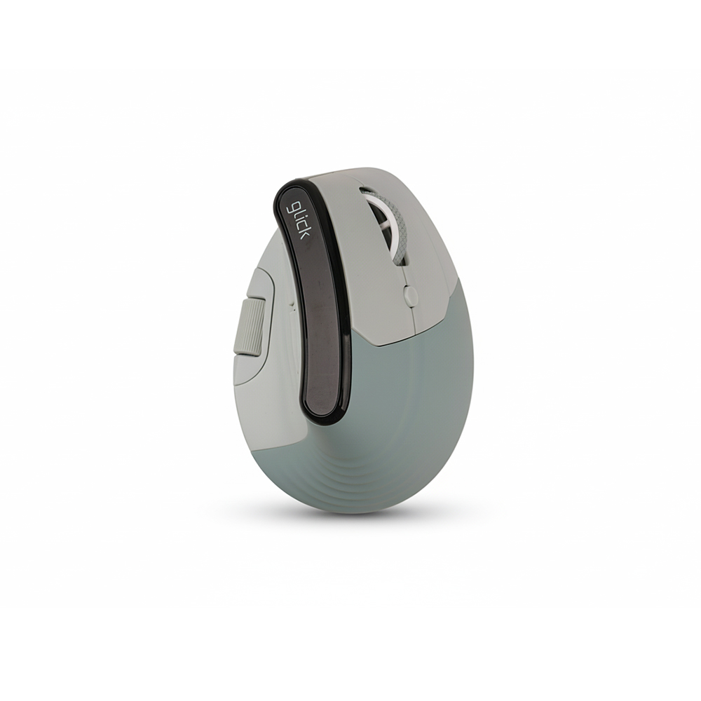 지클릭커 오피스프로 듀얼 휠마스터 버티컬 OP75 LCD 무소음 무선 블루투스 마우스 블랙