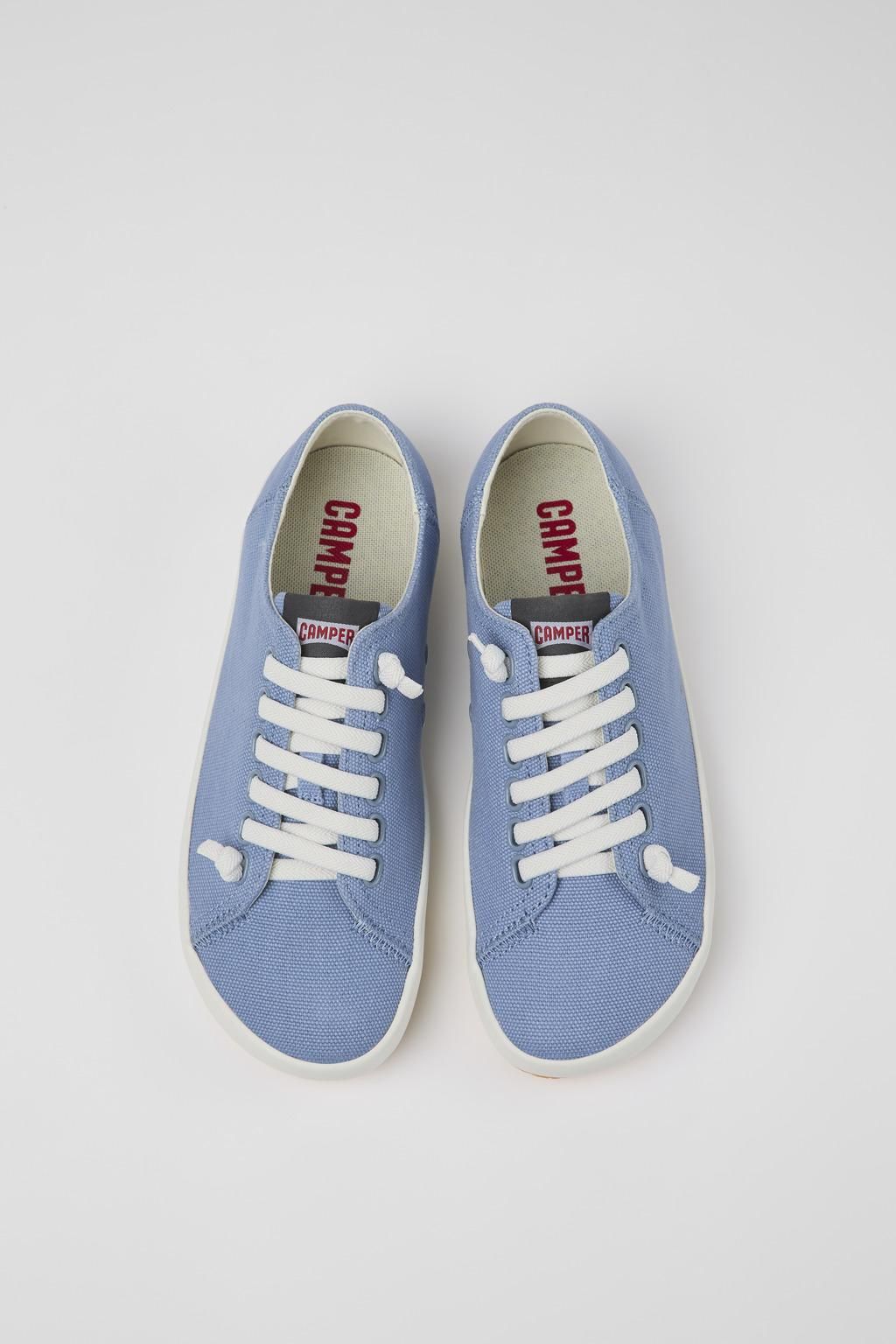 캠퍼 블루 캐주얼 로우탑 스니커즈 Peu Rambla 21897-089 BLUE - 상세 이미지 4