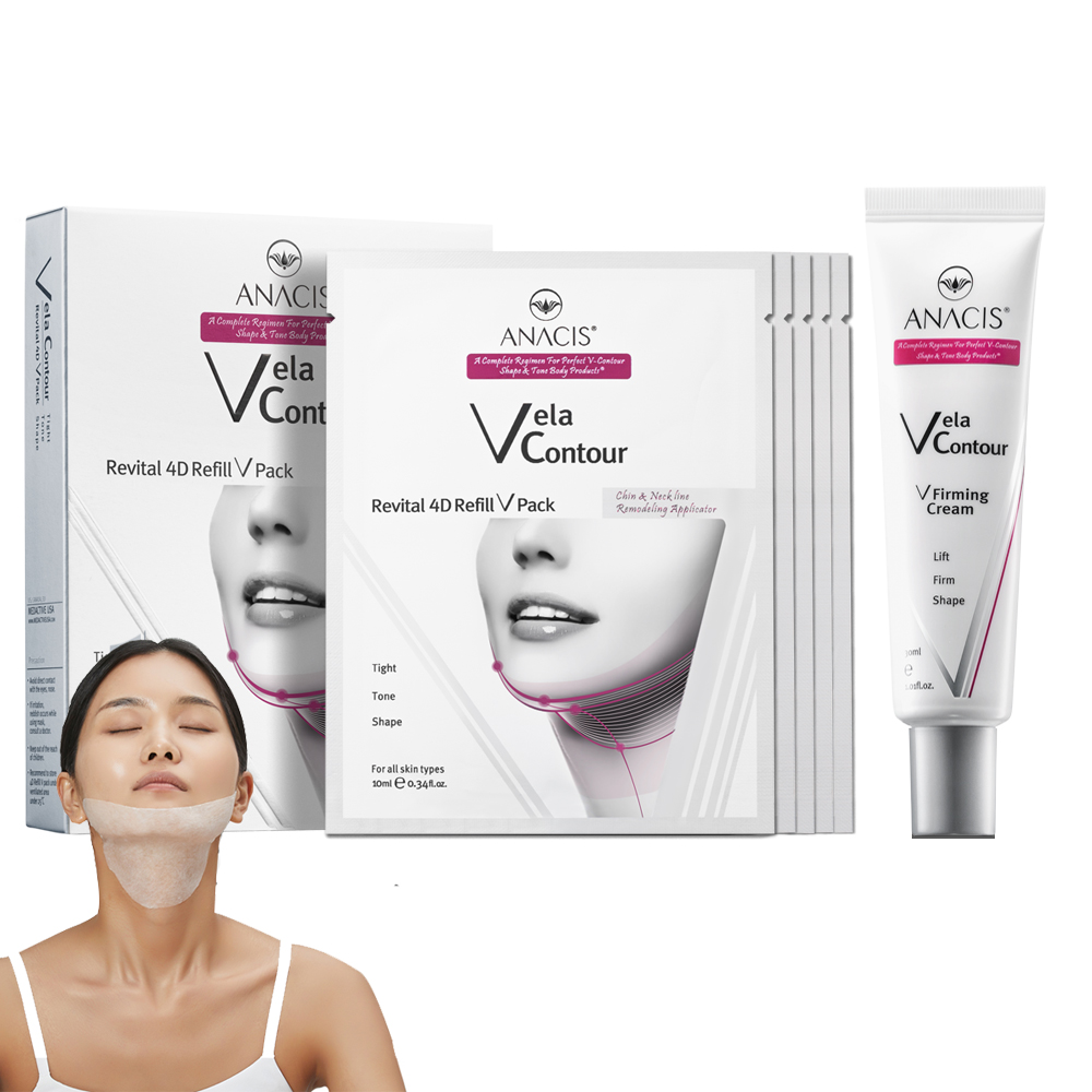 벨라컨투어 목주름 패치 넥팩 콜라겐 목탄력 마스크팩 1세트 + 주름개선 크림 30ml - 메인 이미지