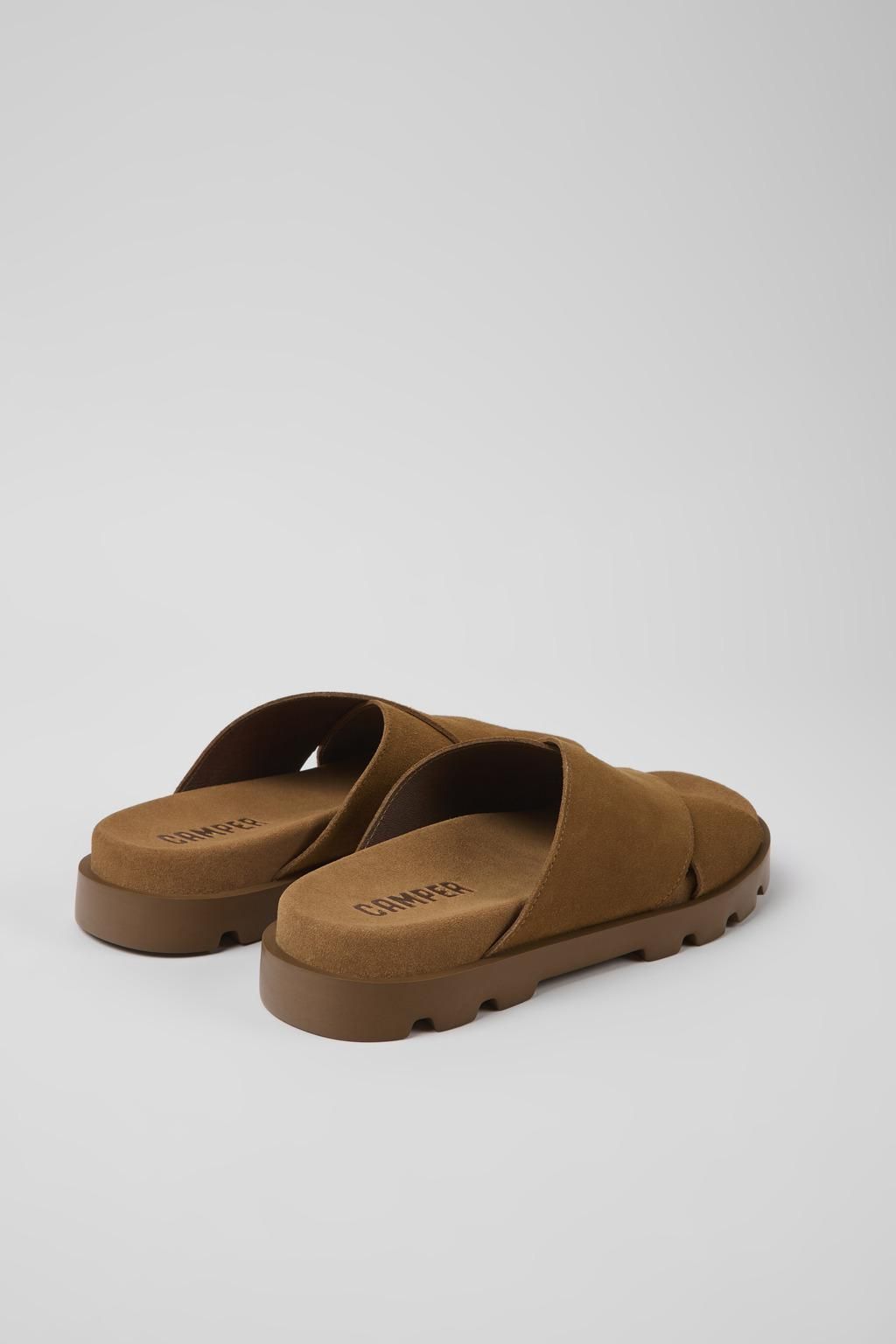 캠퍼 누벅 브라운 컴포트 샌들 Brutus K201321-012 BROWN - 상세 이미지 3