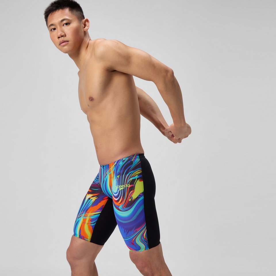 스피도 Fastskin LZR Pure Valor 2.0 Jammer Black/Red - 상세 이미지 3