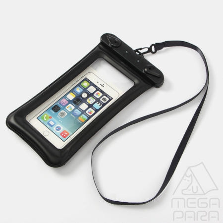 도하름 세이프 스마트폰 튜브 방수팩 블랙 휴대폰방수케이스 핸드폰보호