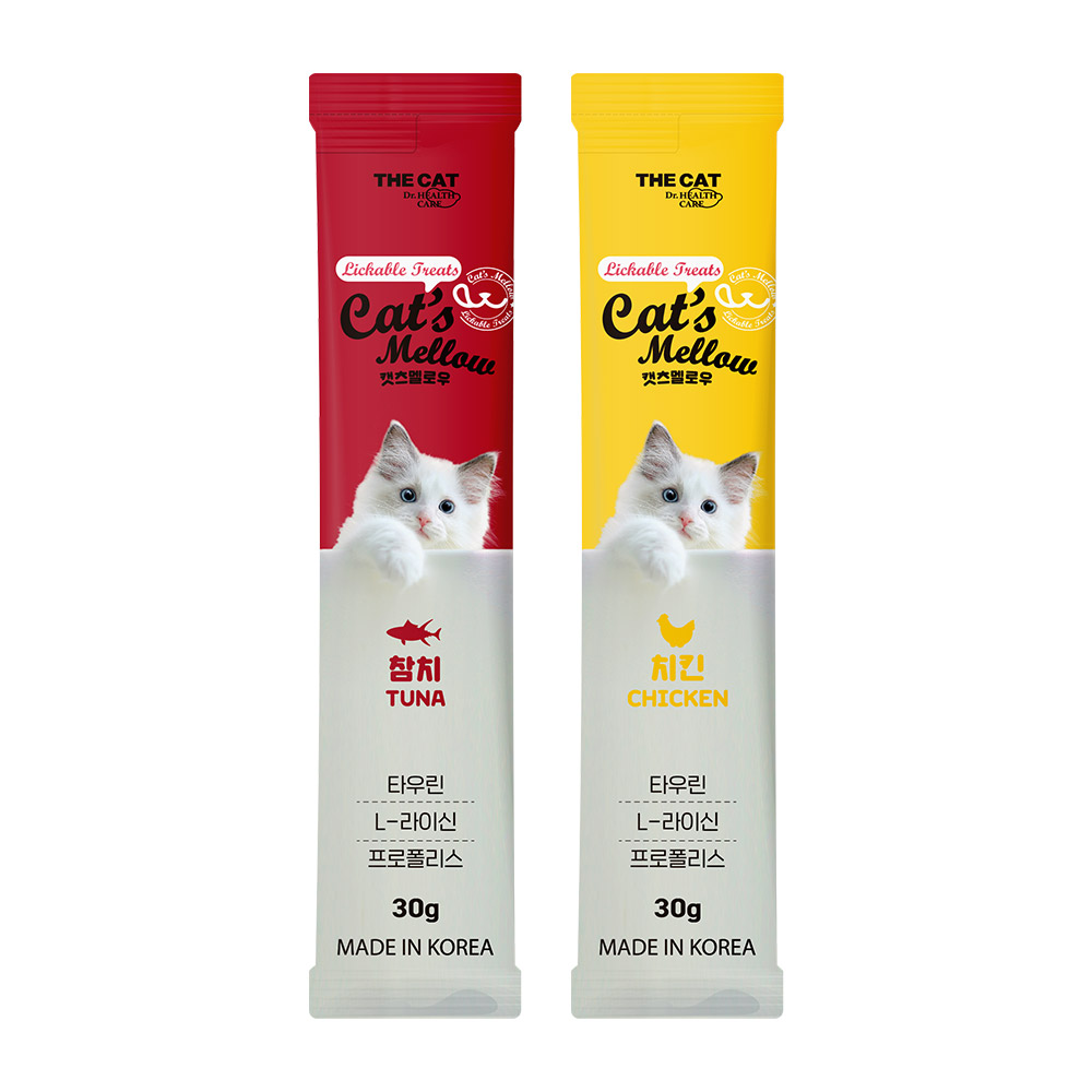 더캣 고양이 츄르 캣츠멜로우 30g X 2P - 메인 이미지
