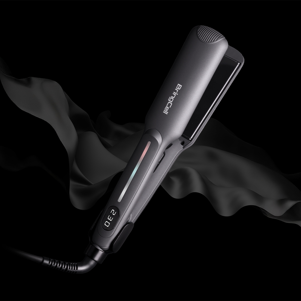 브링셀 웨이브9 전문가용 매직기 판고데기 미용실 볼륨