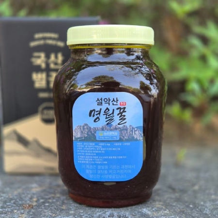 (주)농촌광역시 국산 설악산 명월꿀 밤꿀 사양벌꿀 2.4kg