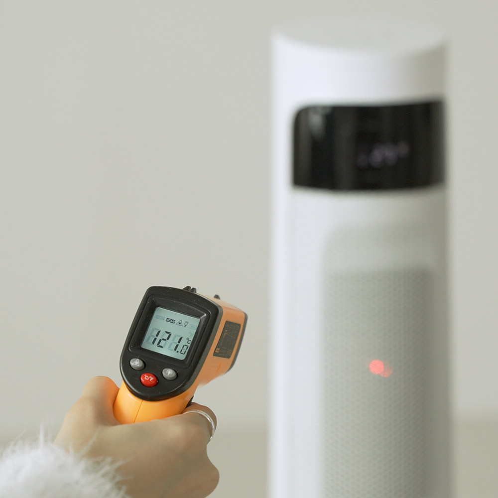 홈리아 가정용 온풍기 전기 사무실 PTC 소형 거실 미니 캠핑 원룸 저전력