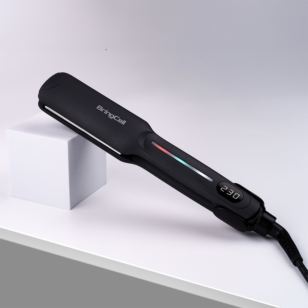 브링셀 웨이브9 전문가용 매직기 판고데기 미용실 볼륨