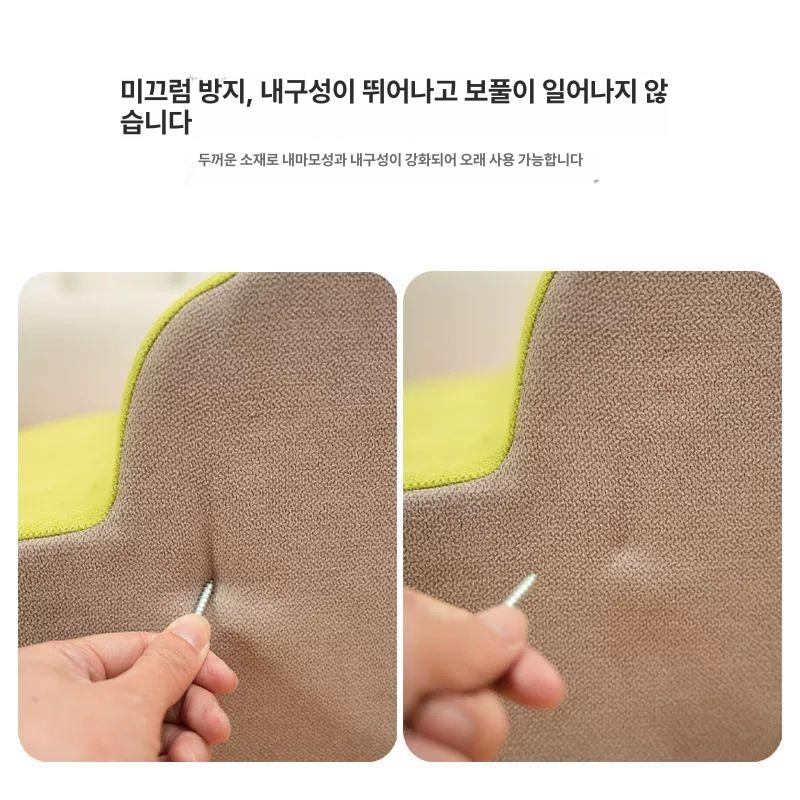 논슬립강아지계단 낮은 휴대용 3단 2단 4단 슬개골보호 2층 하늘색 40x40x30 - 상세 이미지 5