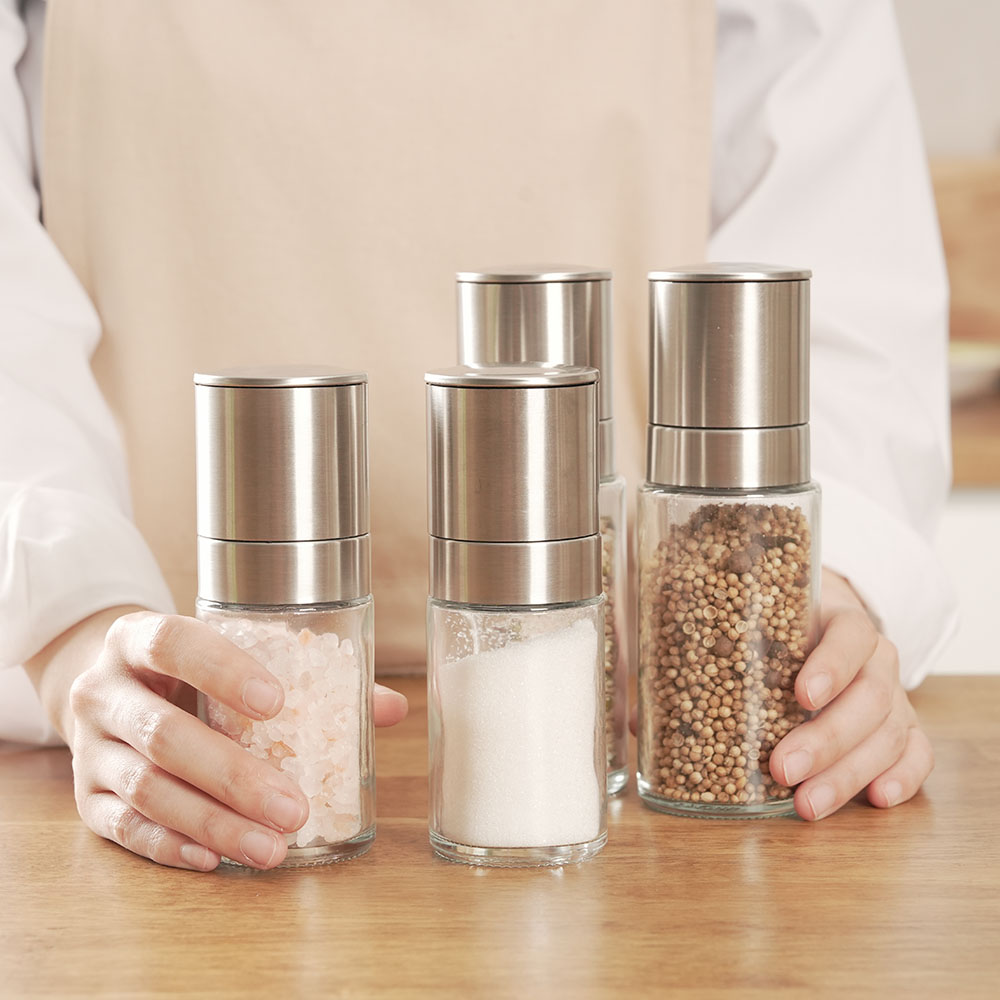 인블룸 스텐 304 수동 소금 후추 그라인더 양념통 120ml,170ml 2종 택1 - 상세 이미지 4