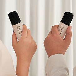 오아 뮤즈S 블루투스 노래방 무선 마이크 듀얼 미니 휴대용 가정용 차량용 스마트폰