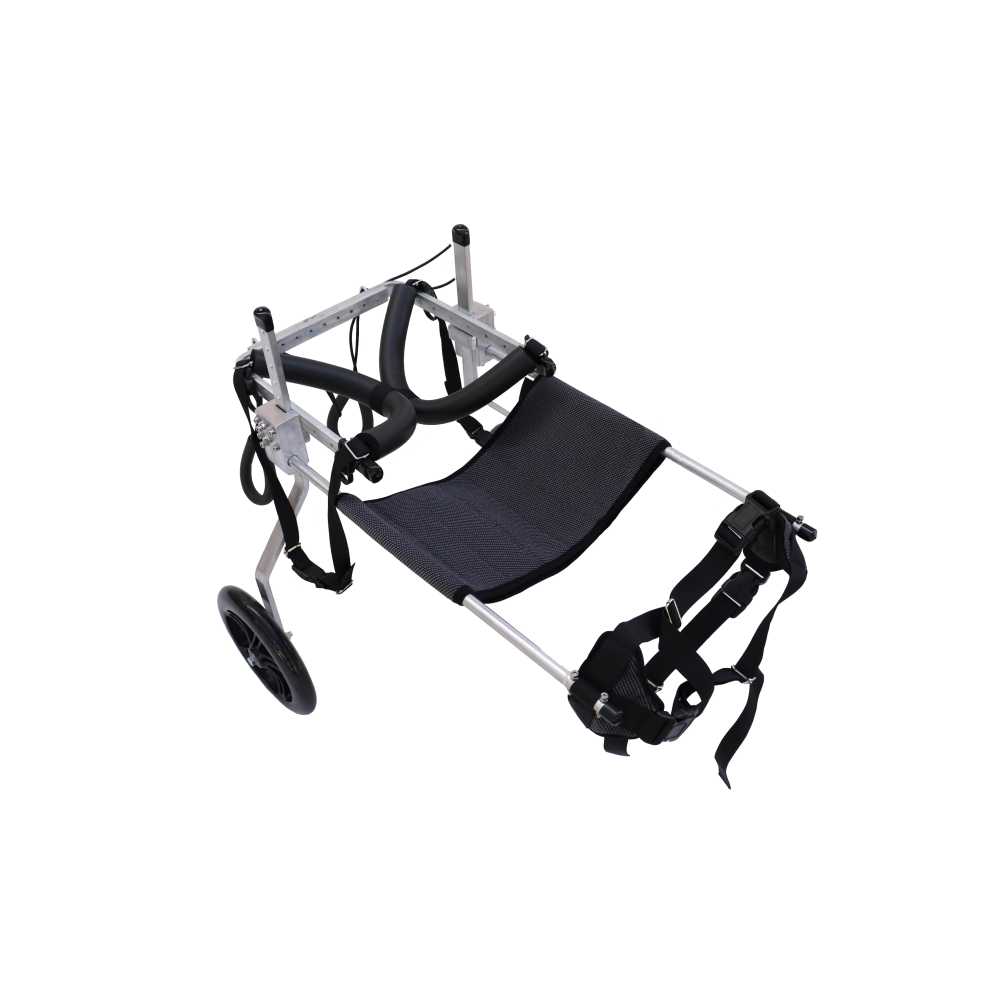 장애견 대형견 휠체어 재활용 뒷다리 보행 보조 장치 M형(15-20kg) - 상품 이미지