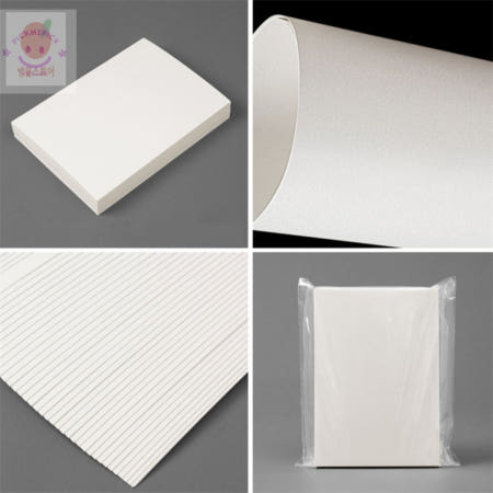 픽미픽마켓 도화지 100매 A5 미색 수채화종이 종이 그림그리기도화지