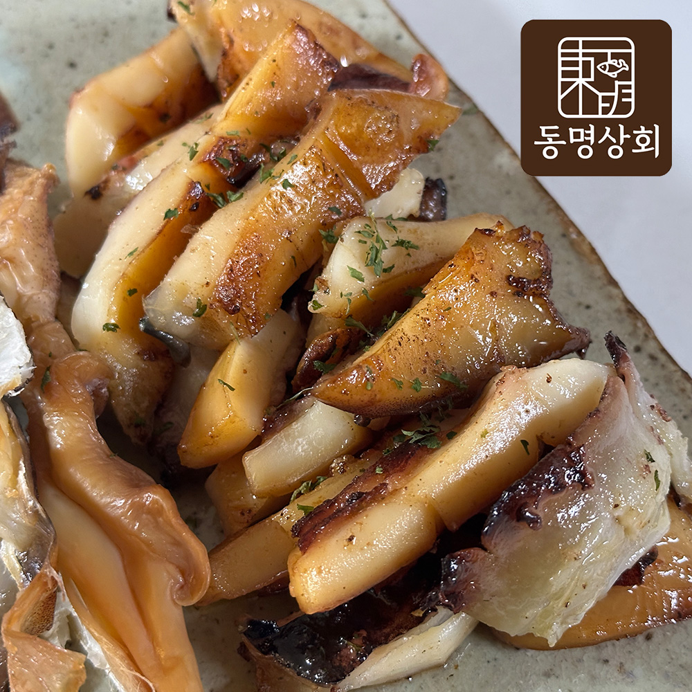 동명상회 구운 반건조 갑오징어 구이 대왕 오징어 1미 400g 500g - 상세 이미지 2