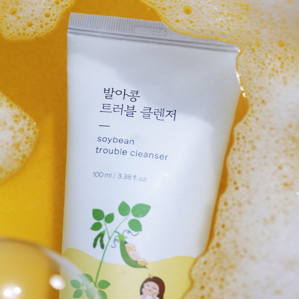 자연유랩 발아콩 트러블 여드름 약산성 클렌저 100ml - 상세 이미지 4