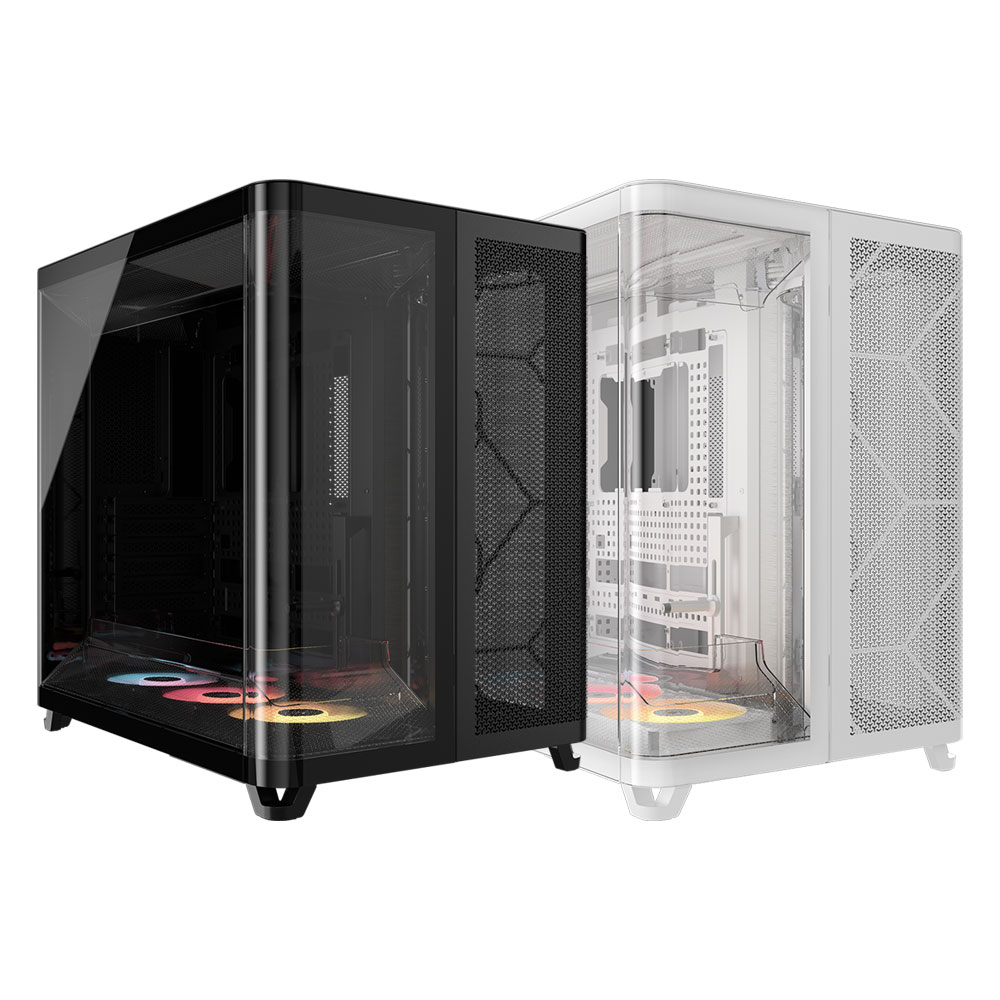 커세어 AIR 5400 RS-R ARGB 화이트 케이스 - 상세 이미지 2