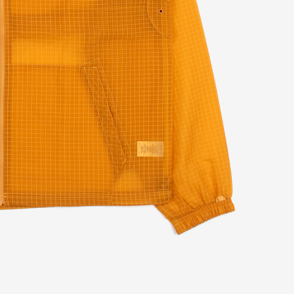 스투시 BEACH SHELL TRNSPRNT RIPSTOP 바람막이 자켓 115779-GOLDENYELLOW