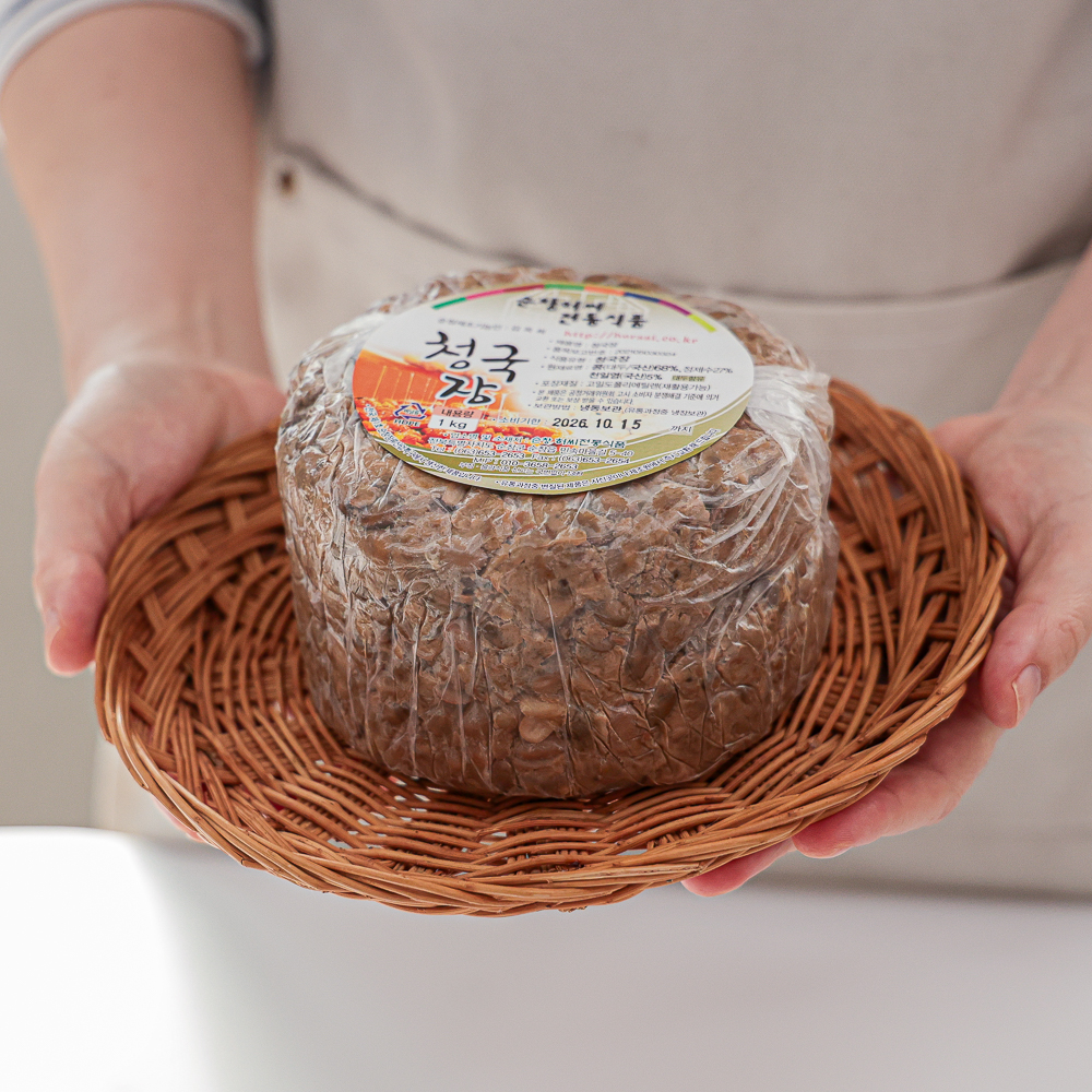 청국장찌개 우리콩 청국장 반찬 효능 국산 순창 허씨전통식품 1kg, 1개 이미지 7