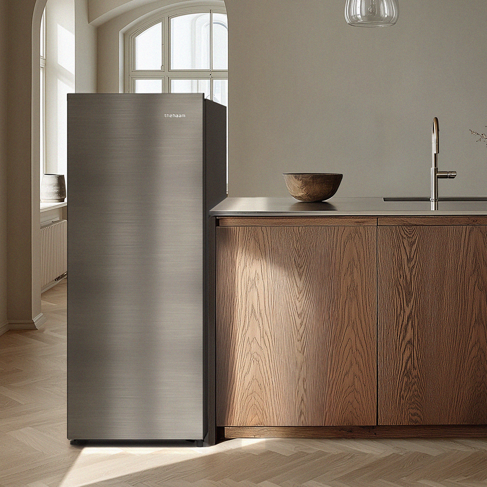 소형 미니 냉장고 1도어 원룸 일반 사무실 냉장고 더함 CHIQ 왼쪽(좌), 173L 실버