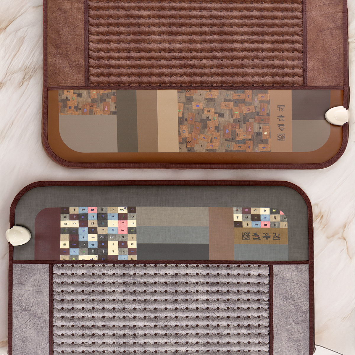 들꽃잠 어싱 온열매트 팥 S 커버 세트 싱글 숙면