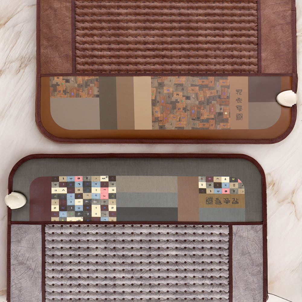 들꽃잠 어싱 온열매트 팥 S 싱글 숙면