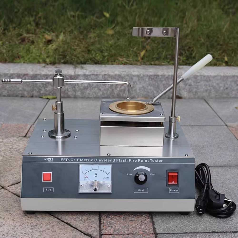 인화점 측정기 실험실용 화학 분석 테스트 기기 연소 인화점 시험기 - 상품 이미지