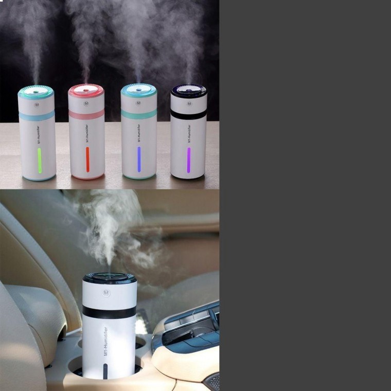 차량용 미니 USB 소형가습기 텀블러컵홀더형