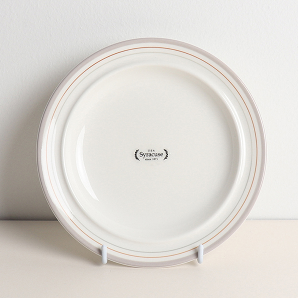 집들이선물 시라쿠스 메이플 플레이팅 접시 1개, 27cm, 코지그레이 - 상품 이미지