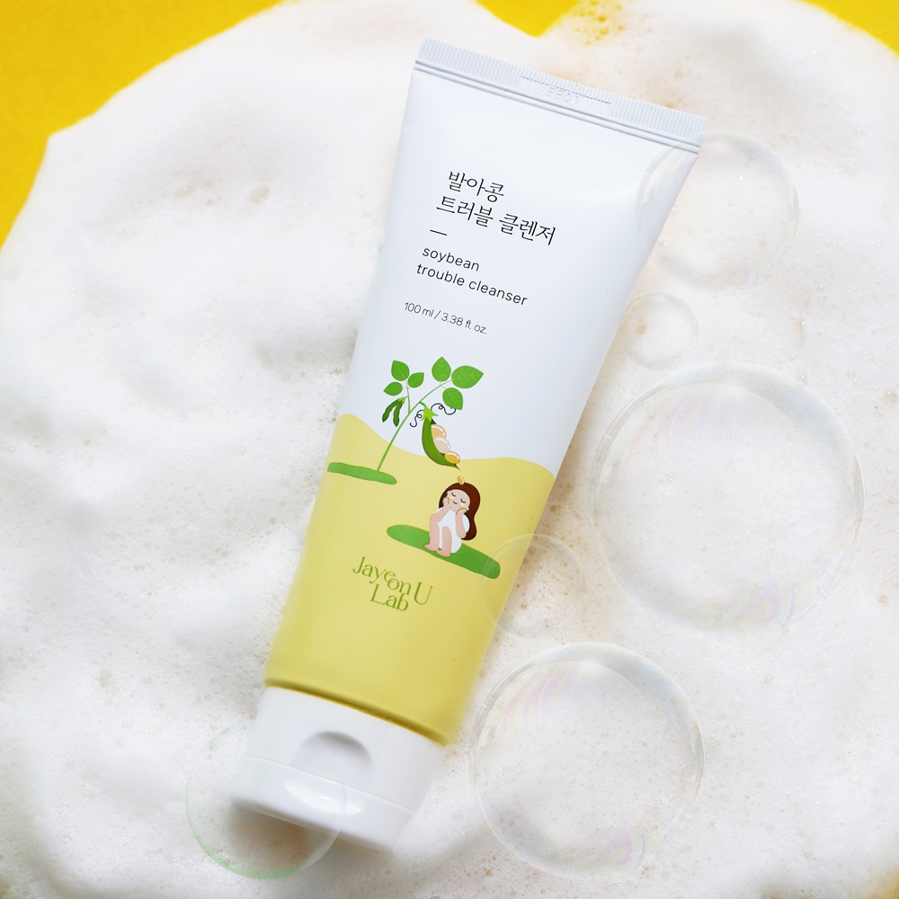 자연유랩 발아콩 트러블 여드름 약산성 클렌저 100ml - 상품 이미지