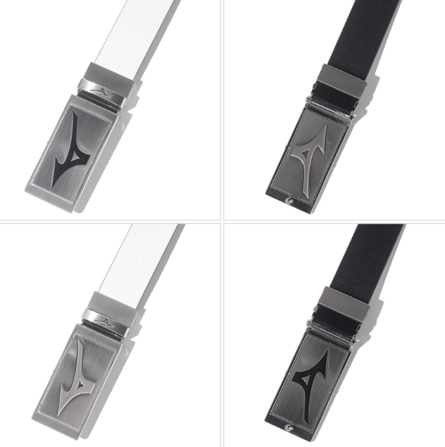 미즈노 2026 쿼드 스타일 리버시블 골프 양면 가죽벨트 허리띠 52MYK2501 이미지 2