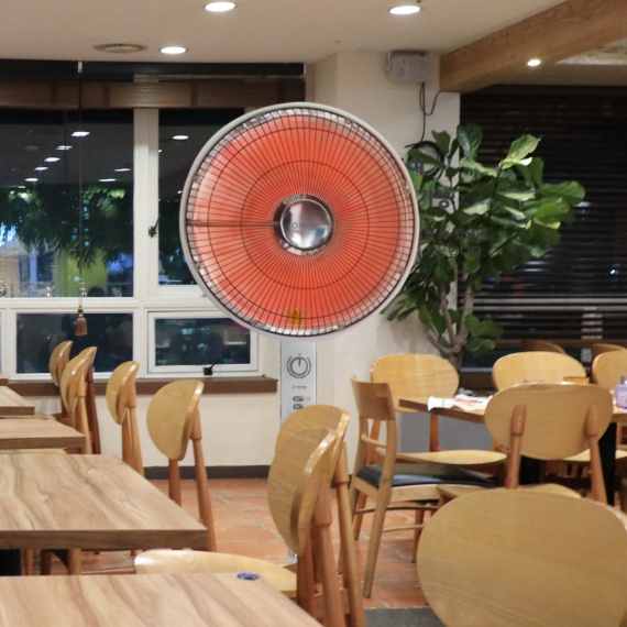 산업용 선풍기형히터 하이라이트 스탠드히터 공장 공업용전기난로