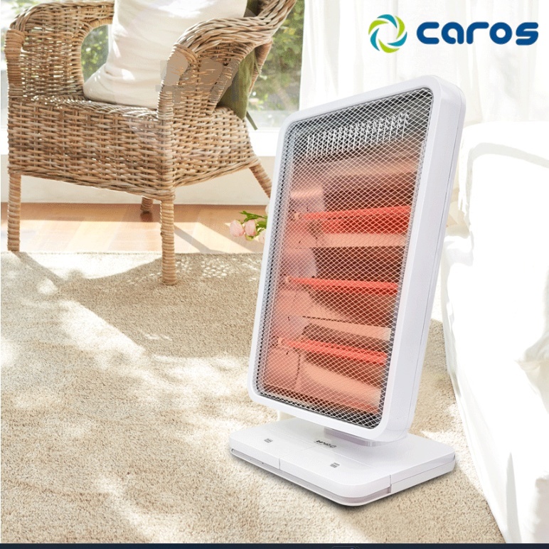 거실 소형난로 발터치 미니히터 캠핑용 휴대용전기히터