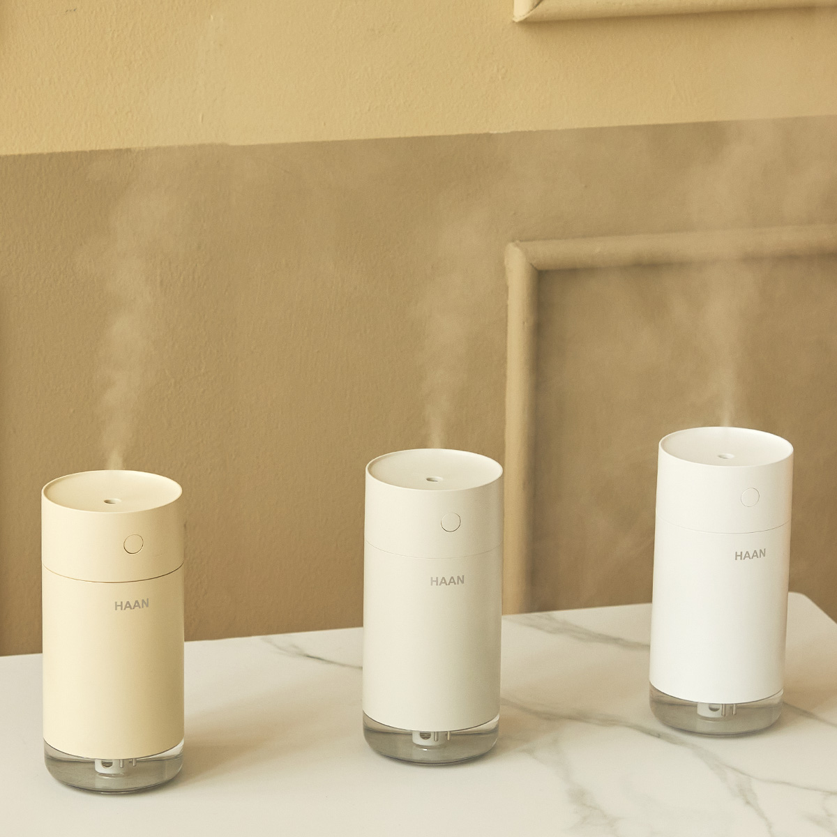 한경희 가습기 무선 휴대용 차량용 사무실 초음파 미니 가습기 퓨어에이드 HTM-600C