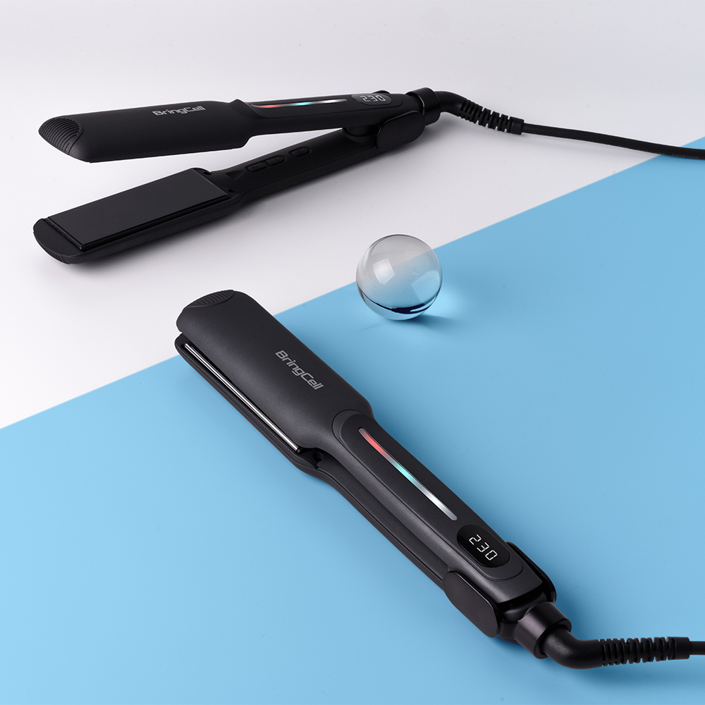 브링셀 웨이브9 전문가용 매직기 판고데기 미용실 볼륨