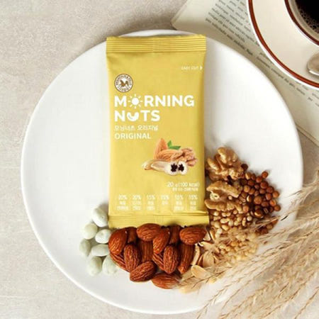 산과들에 한줌견과 모닝너츠 오리지날 100봉20g 100개 1박스