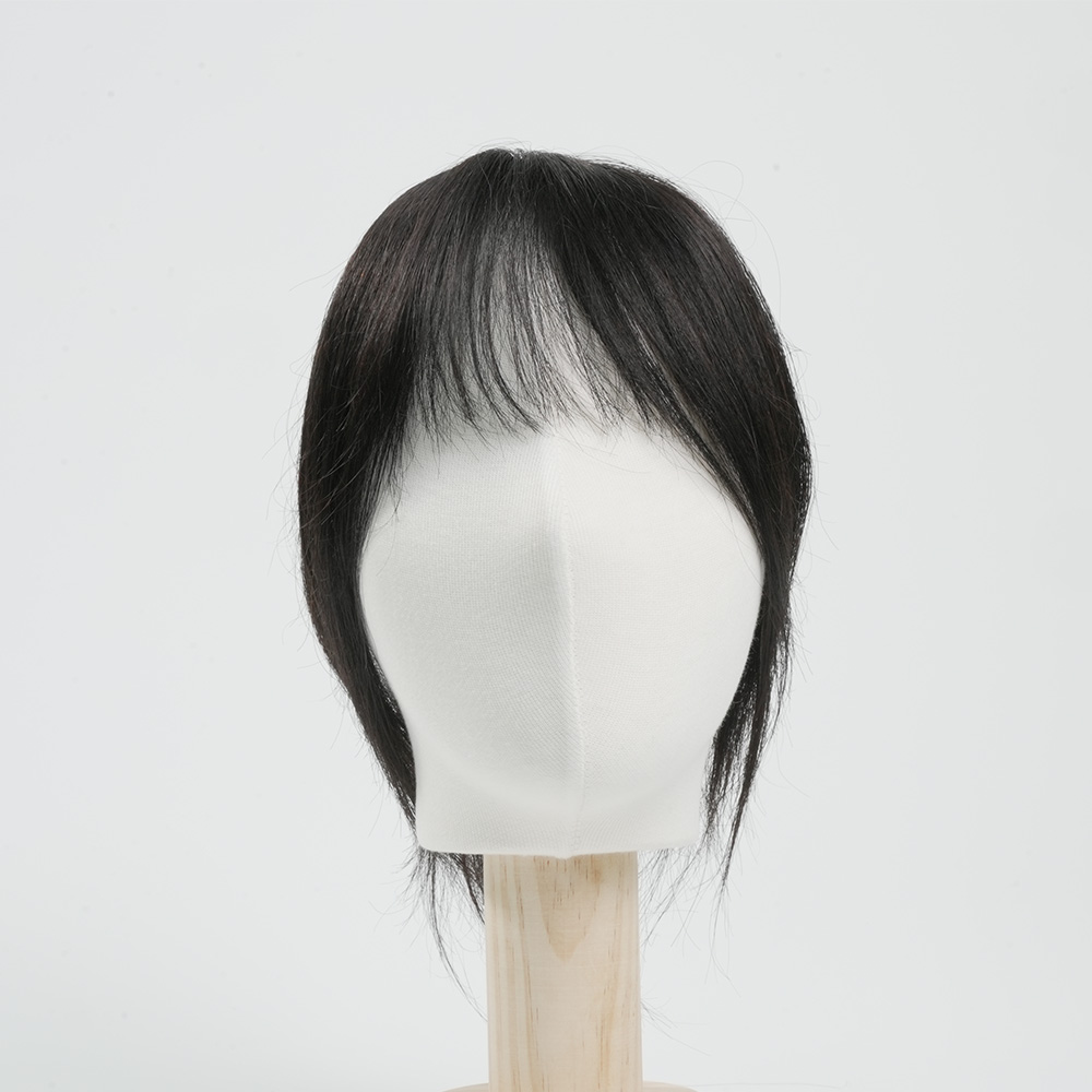르베르띠 에이바 인모 100% 25cm 앞머리 네추럴 탑커버 시스루뱅 8x12cm 이미지 6