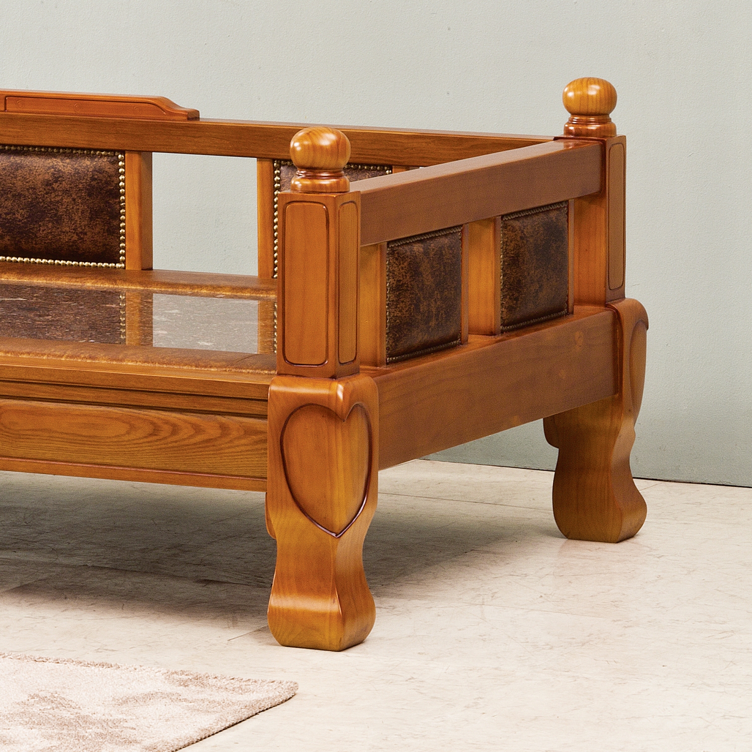 가구일상 1600 평상 황토볼 카우치 흙쇼파 황토 온열쇼파