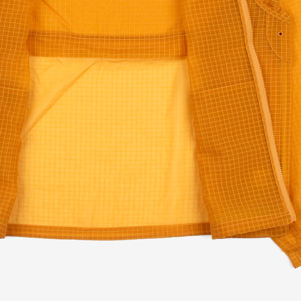 스투시 BEACH SHELL TRNSPRNT RIPSTOP 바람막이 자켓 115779-GOLDENYELLOW