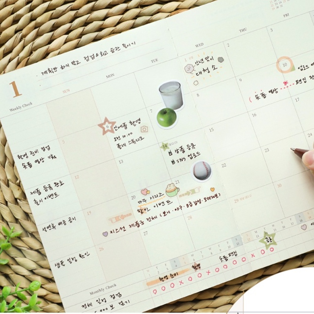 26년 다이어리 위클리 2026 년 주간 B6 가죽 직장인 회사 업무용 - 상세 이미지 5