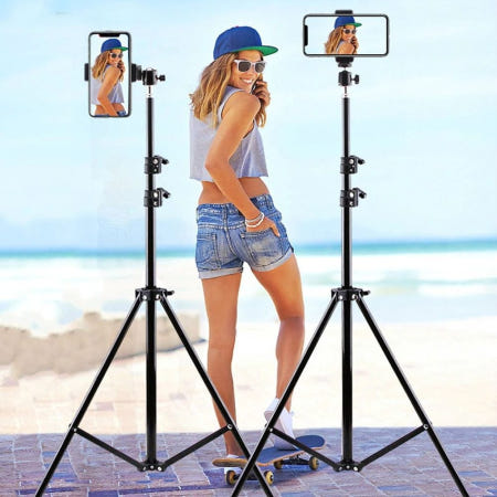 [그코협력사]그코 핸드폰 수업 강의 녹화 동영상 삼각대 모바일 스탠드 tv 접이식 트위치 촬영 프로젝터