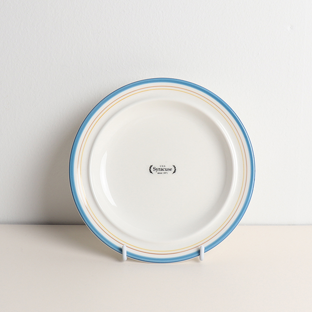 집들이선물 시라쿠스 메이플 플레이팅 접시 1개, 17.5cm, 코지블루 - 상품 이미지
