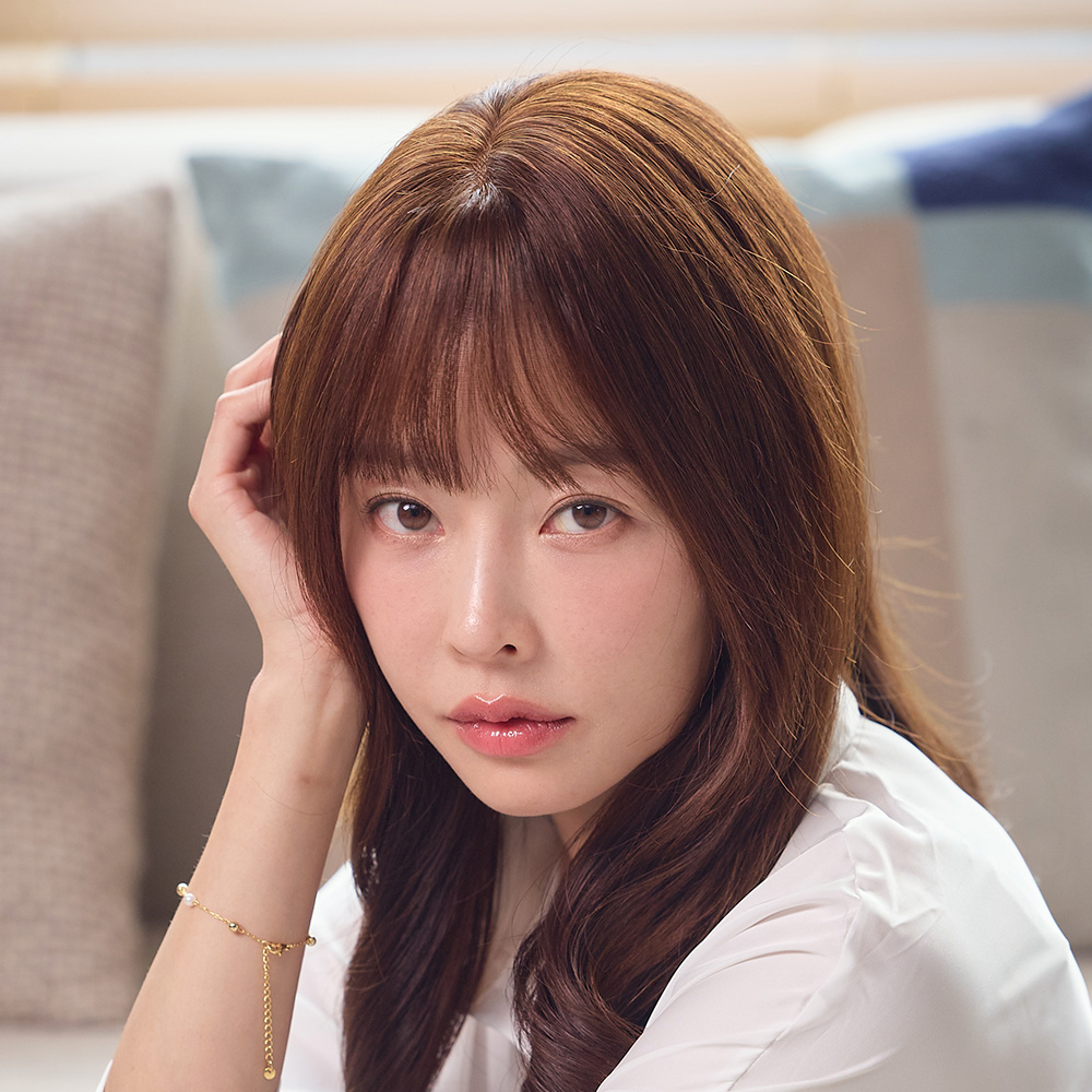 르베르띠 벨 인모 100% 25cm 앞머리 클래식 탑커버 시스루뱅 9x14cm 이미지 2