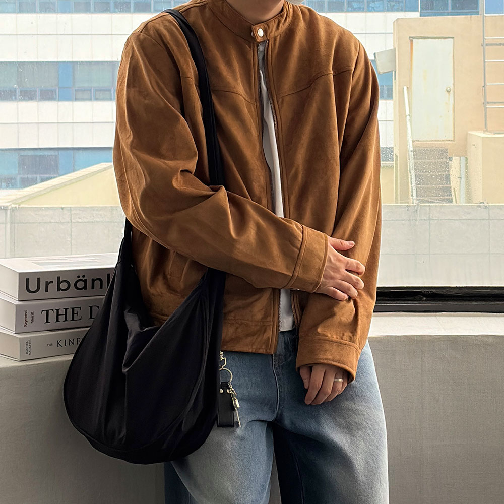 남자스웨이드자켓 남자가을아우터 바이커자켓 - 상품 이미지