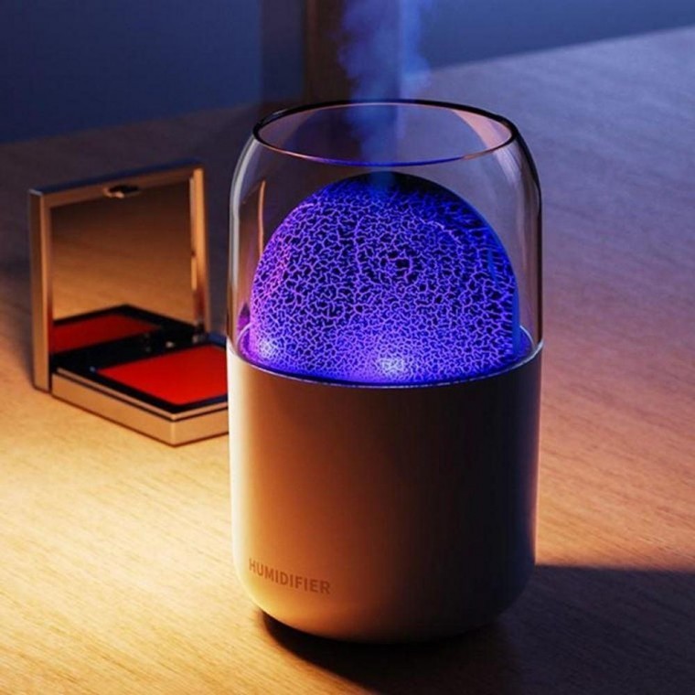 무드등 가습기 USB 250ml 미니가습기 볼케이노 탁상용 - 메인 이미지