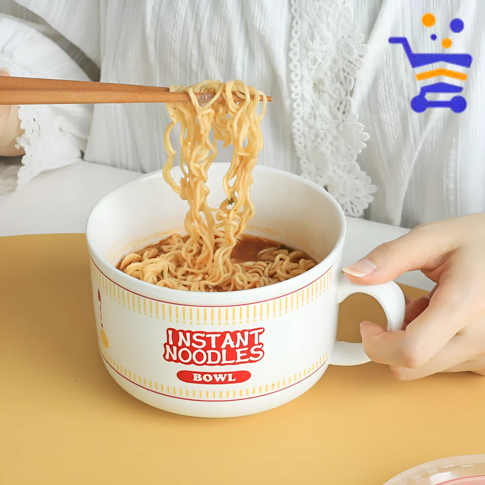 포터리 손잡이 라면기 800ml 레드 - 상품 이미지